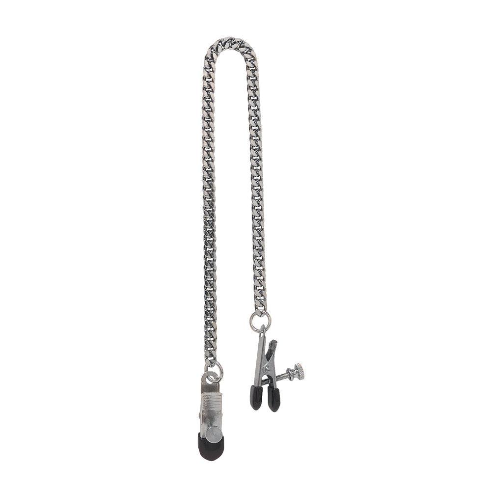 Adjustable Broad Tip Clamps- Jewel Chain - Smoosh