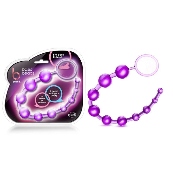B Yours Basic Beads - Purple - Smoosh