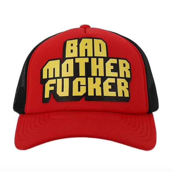 Bad Mother Fucker Trucker Hat - Smoosh