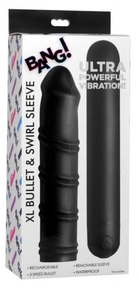 Bang XL Bullet & Silicone Swirl Sleeve * - Smoosh