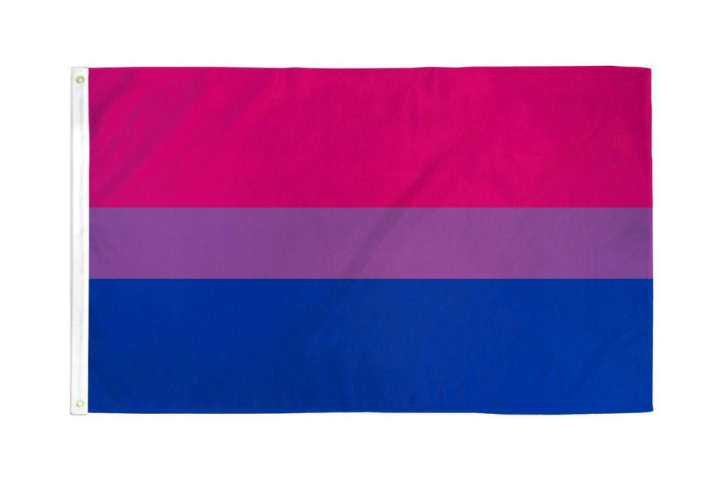 Bisexual Flag 2' x 3' Polyester - Smoosh
