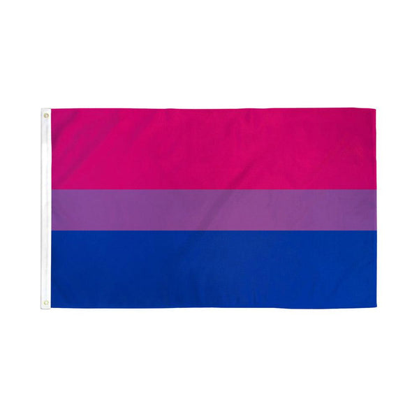 BiSexual Flag 3' X 5' Polyester - Smoosh