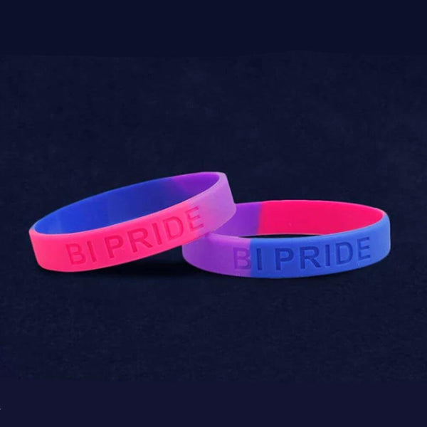 Bisexual Pride Silicone Bracelet - Smoosh