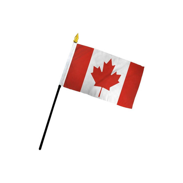 Canada 4"x 6" Stick Flag * - Smoosh