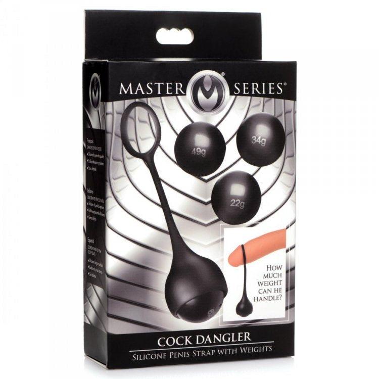 Cock Dangler Silicone Strap with Weights - Smoosh