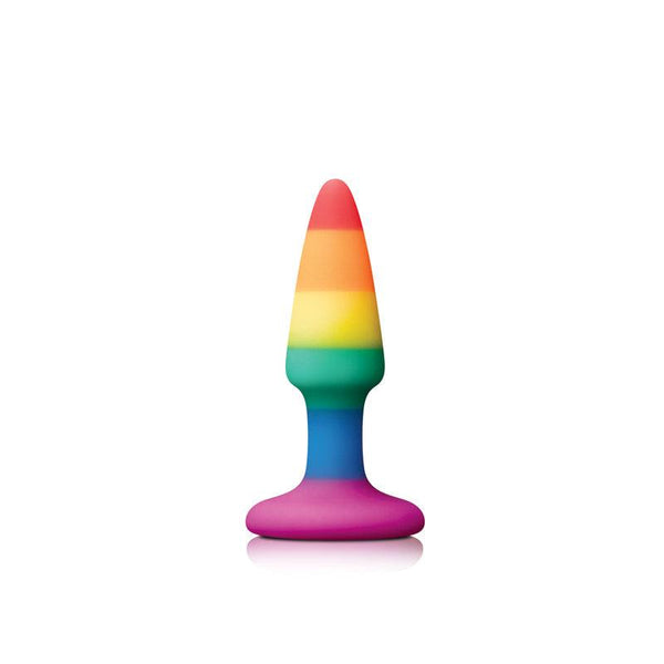 Colours Pride-Pleasure Plug-Mini Rainbow - Smoosh