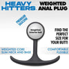 Comfort Weighted Silicone Plug 4.7" - XL - Smoosh