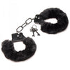 Cuffed in Fur Furry Handcuffs - Black - Smoosh
