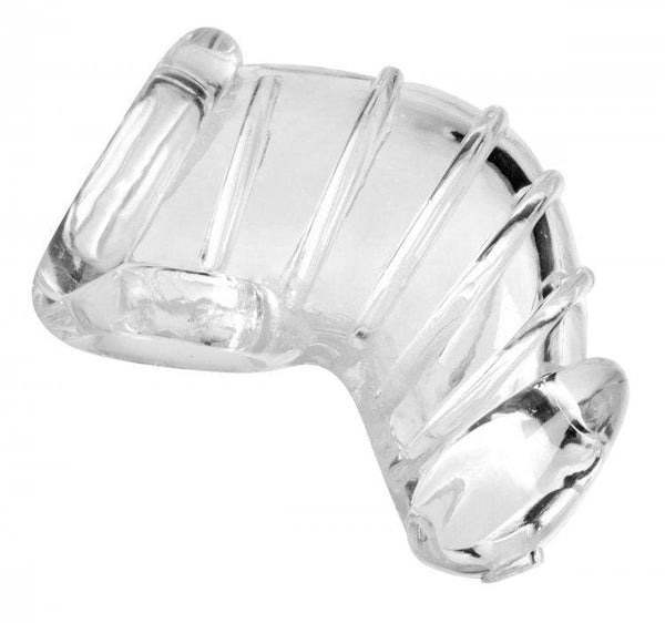 Detained Soft Body Chastity Cage - Clear - Smoosh