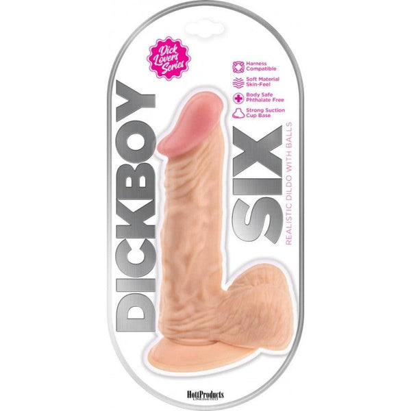 Dick Boy - 6" Suction Cup Dildo - Smoosh