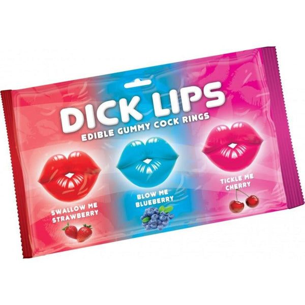 Dick Lips - Edible Gummy C Rings - 3 pk - Smoosh