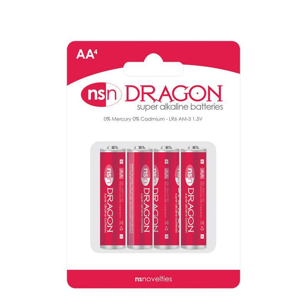 Dragon 4 pk Alkaline AA - Smoosh