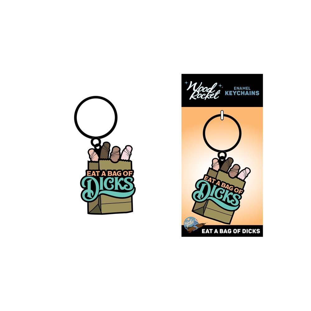 Eat A Bag Of Dicks Keychain - Smoosh