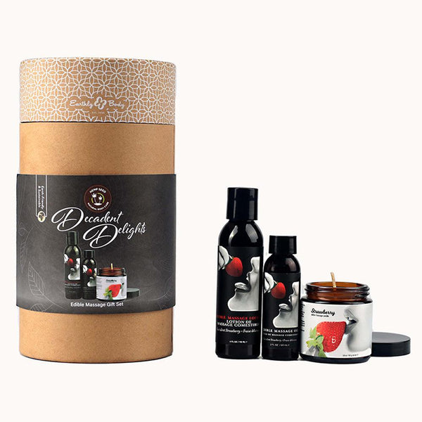 Edible Massage in a Box Set Strawberry * - Smoosh