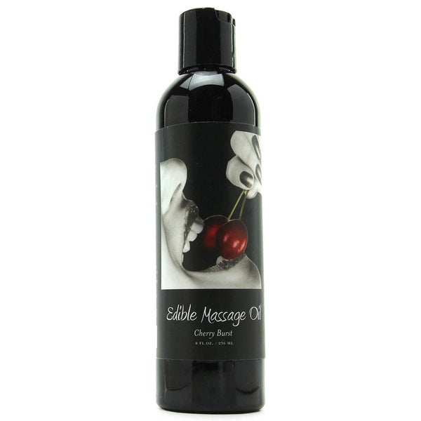 Edible Massage Oil - Cherry Burst 8 oz - Smoosh