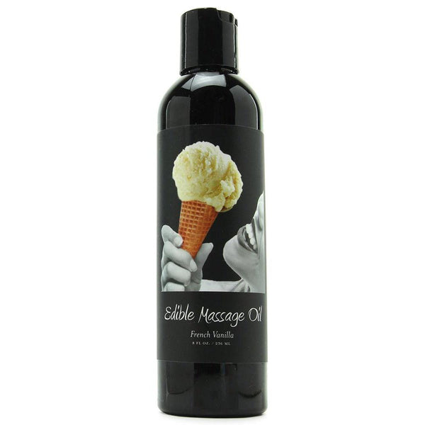 Edible Massage Oil French Vanilla 8 oz - Smoosh