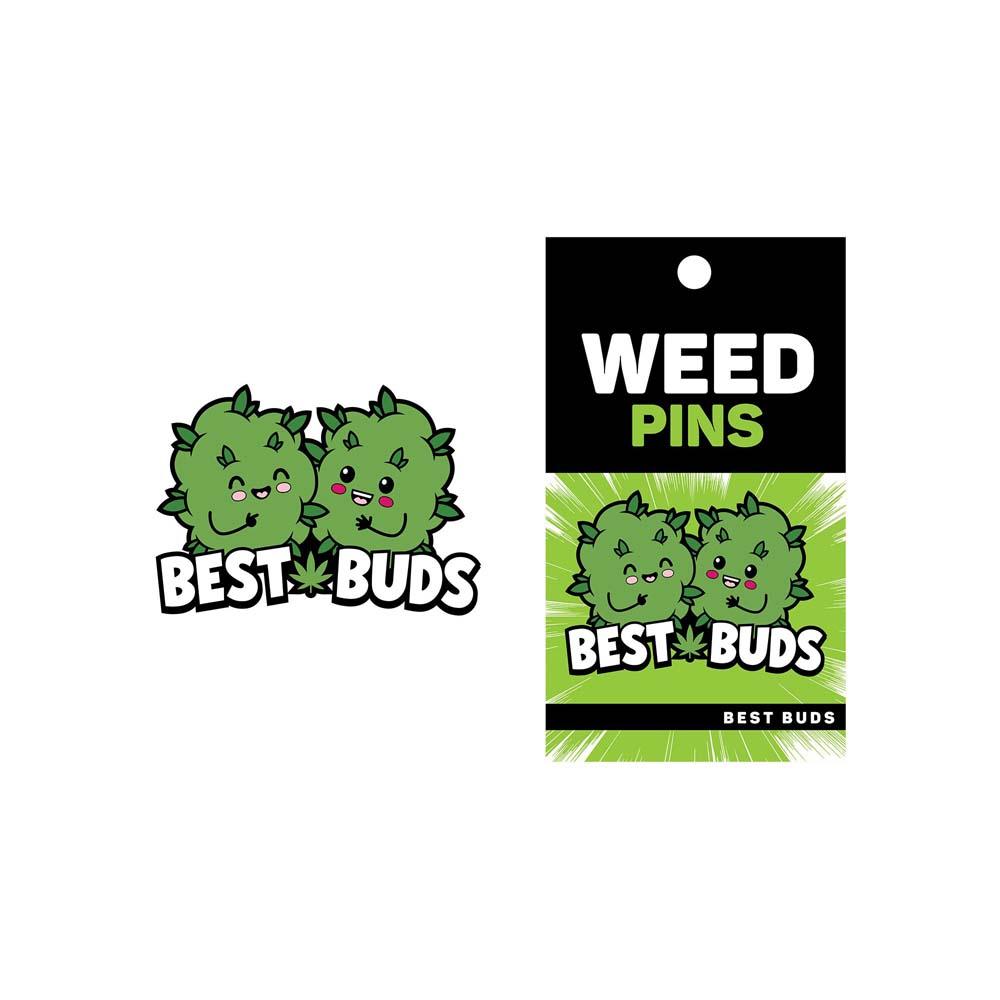 Enamel Pin: Best Buds - Smoosh