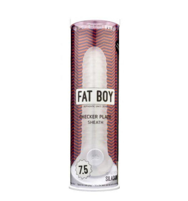 Fat Boy™ Textured Sheath 7.5" - Clear - Smoosh