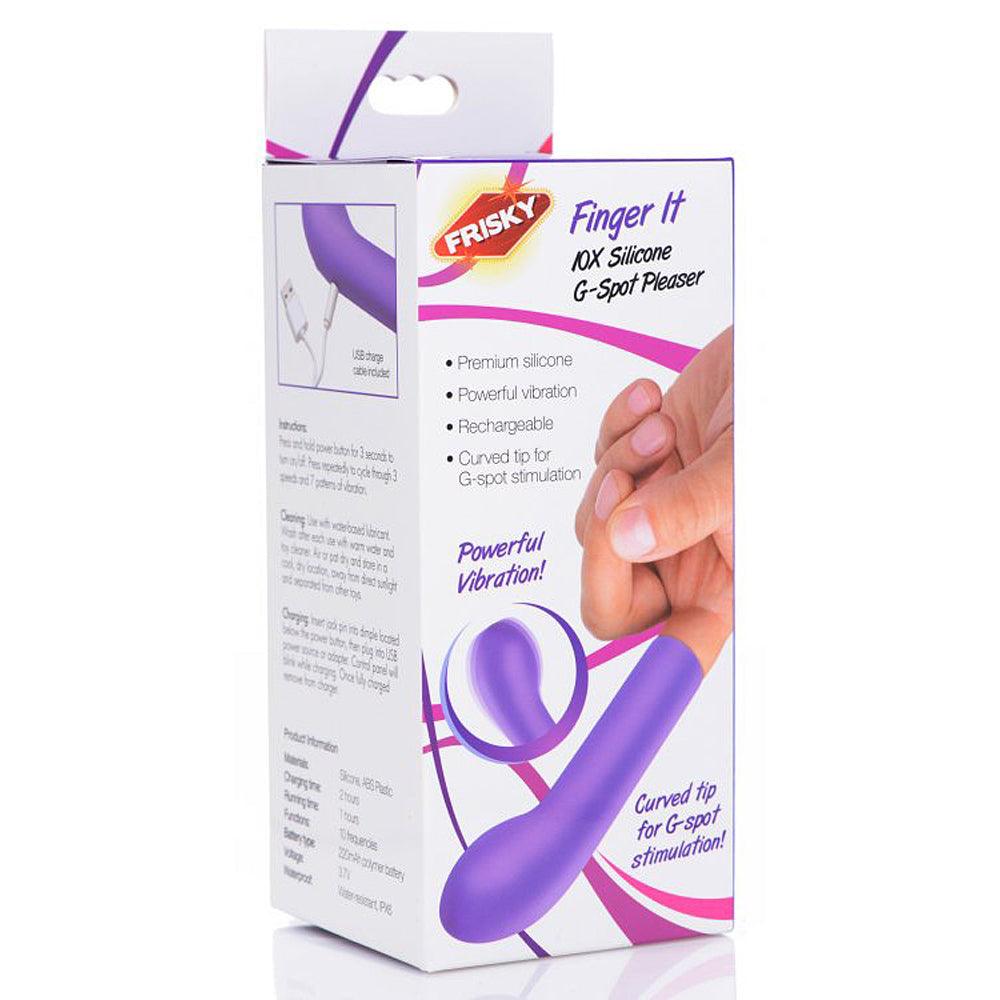 Finger It 10X Silicone G-Spot Pleaser - Smoosh