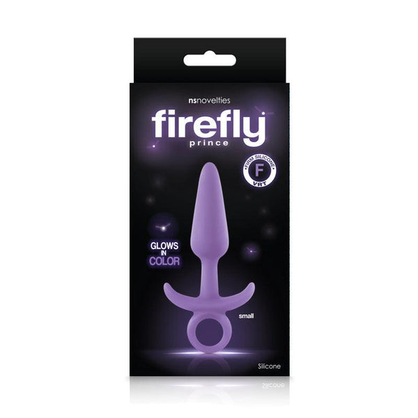 Firefly Prince Sm GID Silic Plug - Purp - Smoosh