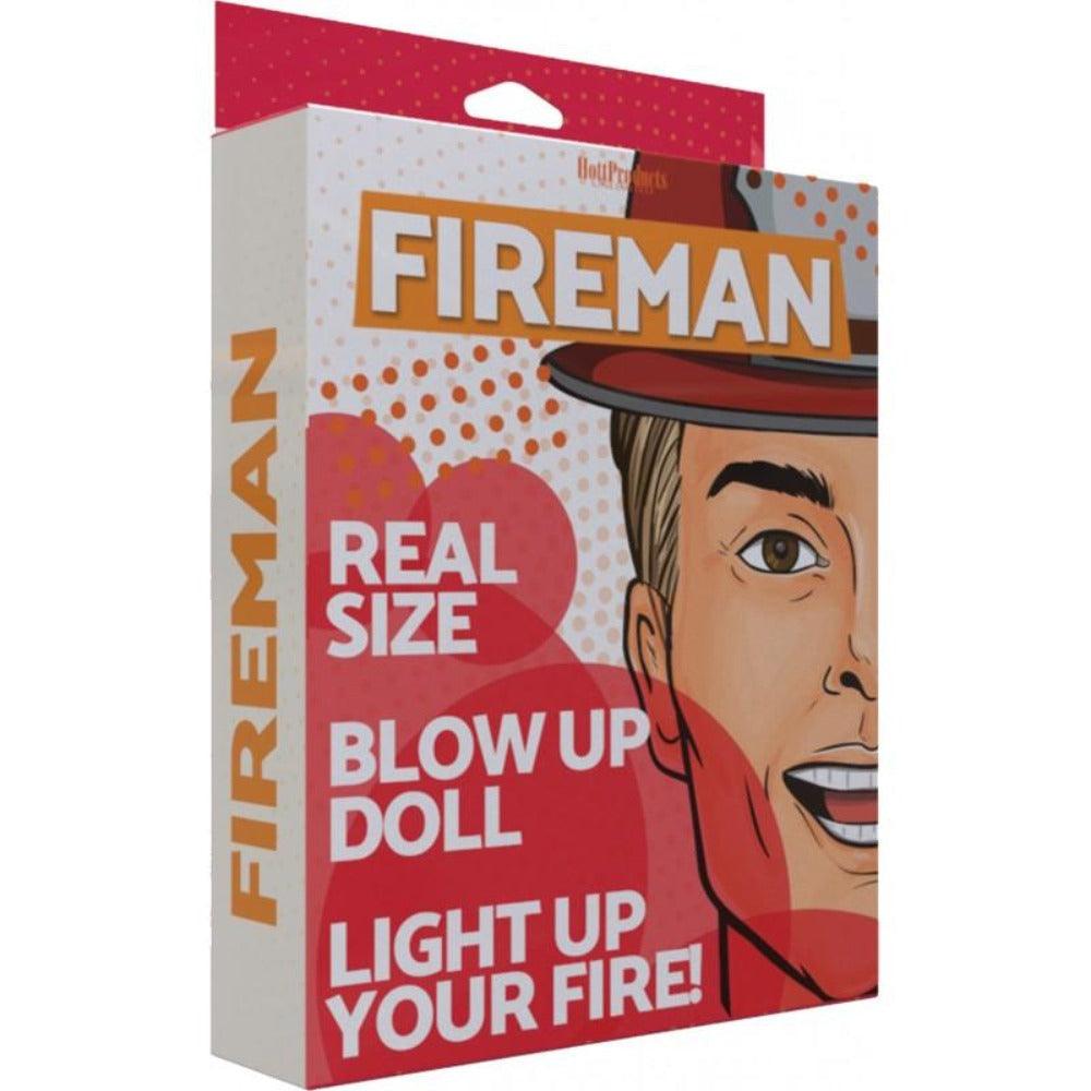 Fireman Inflatable Doll - Smoosh