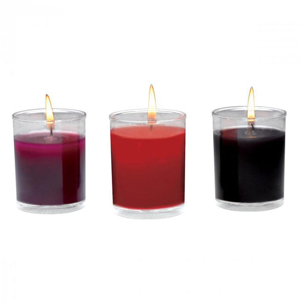 Flame Drippers Wax-Play 3pc Candle Set - Smoosh