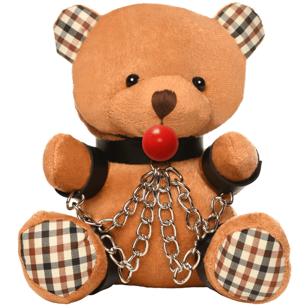 Gagged Teddy Bear Plush - Smoosh