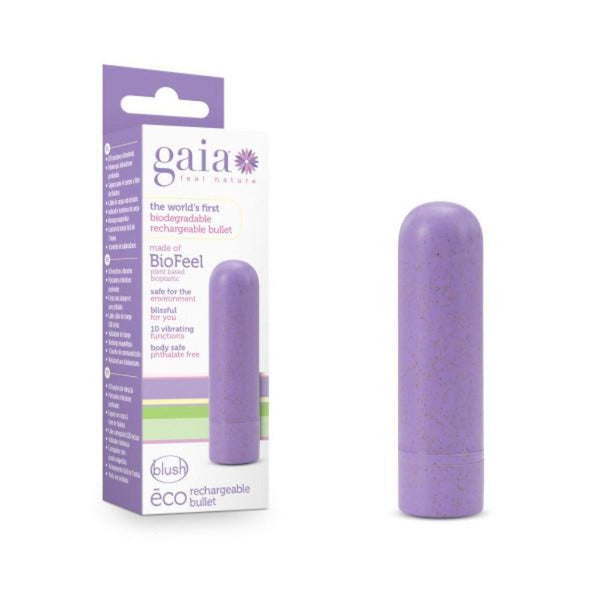 Gaia - Eco Rechargeable Bullet - Lilac - Smoosh