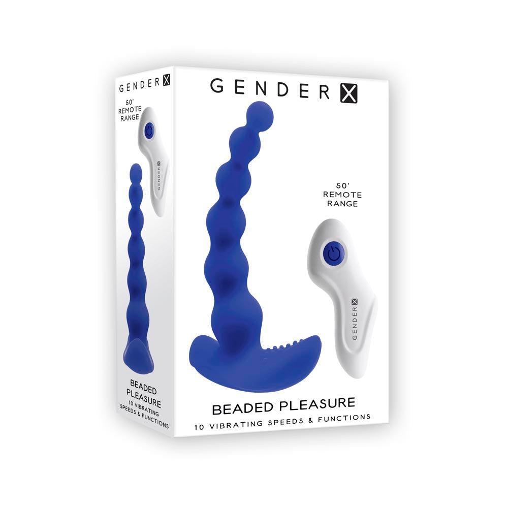 Gender-X Beaded Pleasure w/ Remote - Smoosh