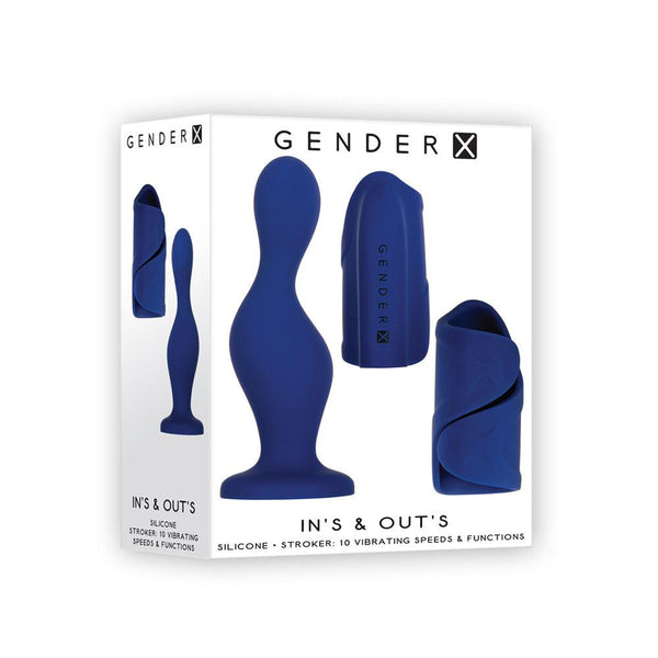 Gender-X Ins & Outs - Dildo & Stroker - Smoosh