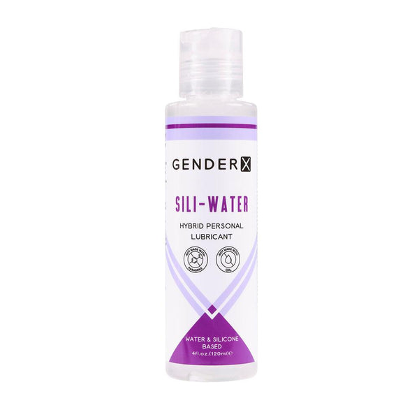 Gender-X Sili-Water Hybrid Lube 4oz - Smoosh