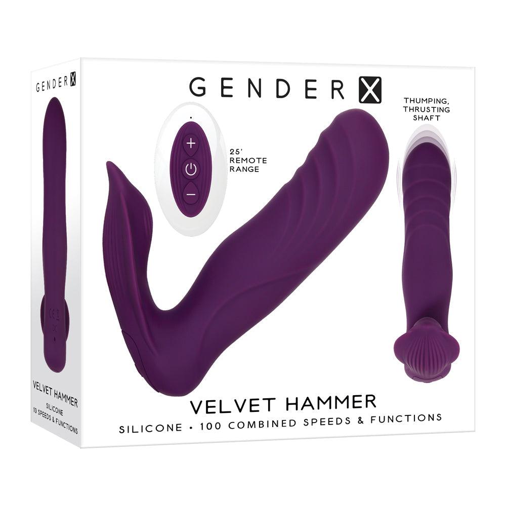 Gender-X Velvet Hammer Thrusting w R/C - Smoosh