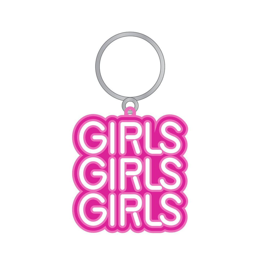 Girls Girls Girls Keychain - Smoosh