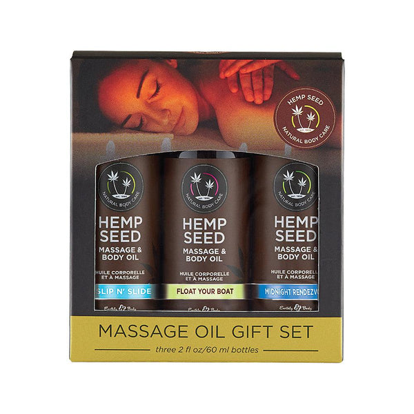 Hemp Seed Massage Oil Summer Set 3pc - Smoosh