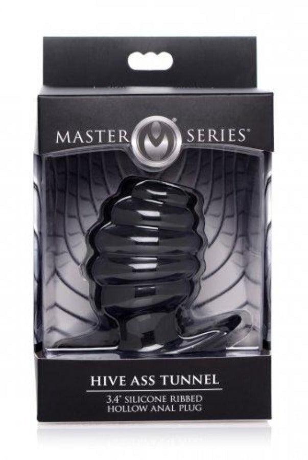 Hive Ass Tunnel Ribbed Hollow Plug - Med - Smoosh