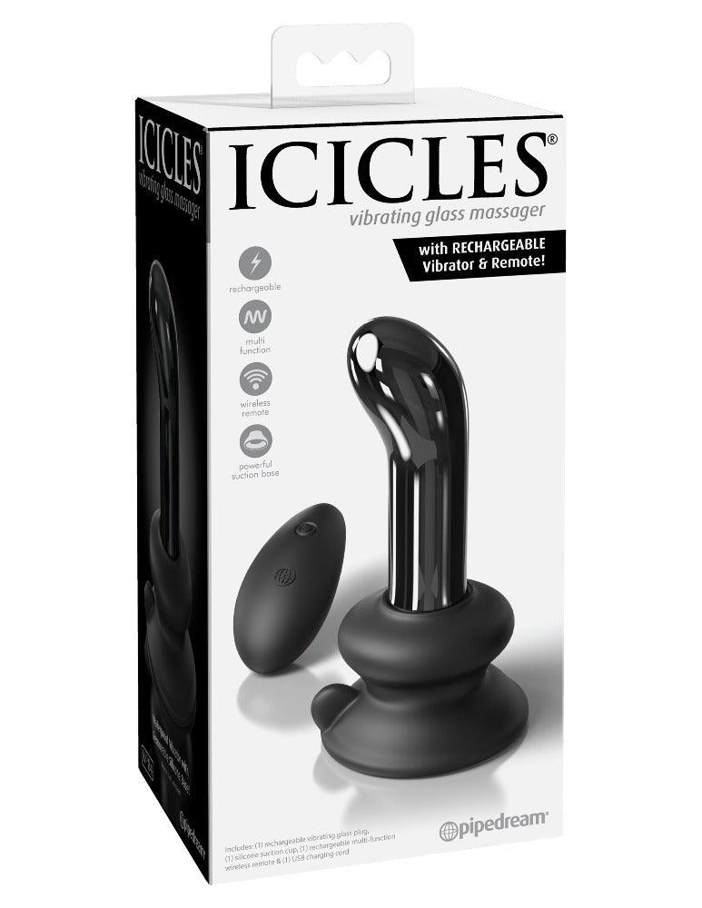 Icicles No. 84 - Vibrating Glass Curve* - Smoosh