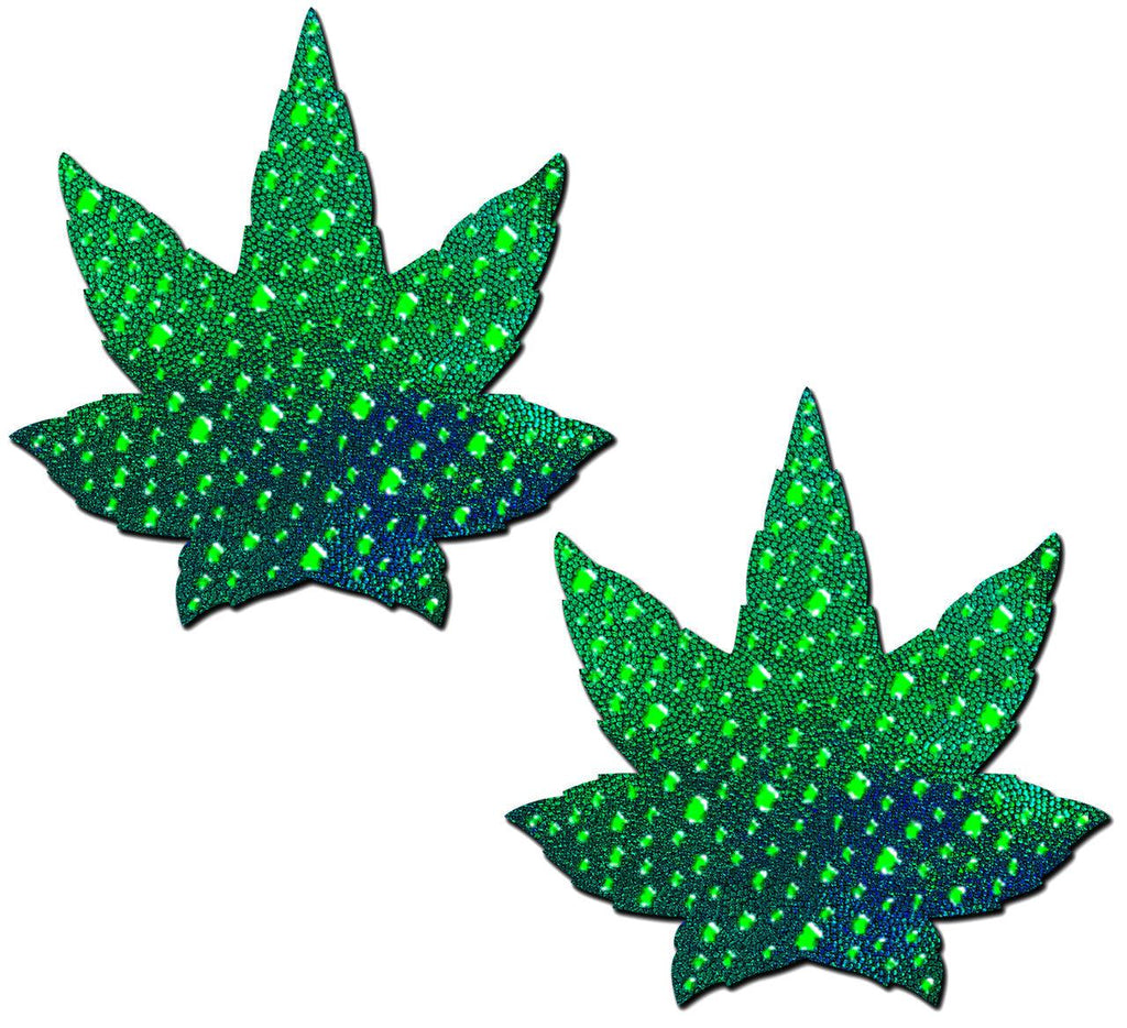 Indica Pot Leaf Crystal Pasties - Green* - Smoosh