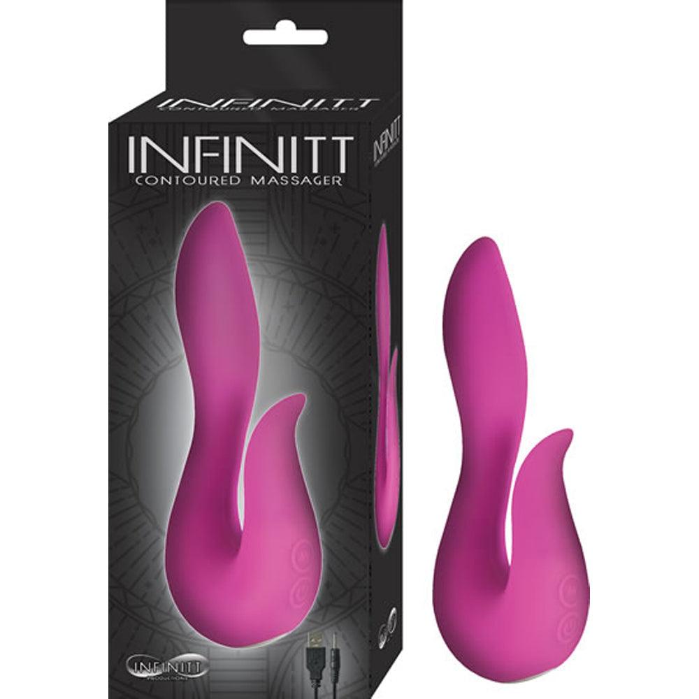 Infinitt Contoured Massager - Pink * - Smoosh