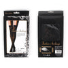 Jacquard Bow Tie Black Spot Stockings - Smoosh