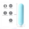 Jessi Rechargeable Bullet - Teal Blue * - Smoosh