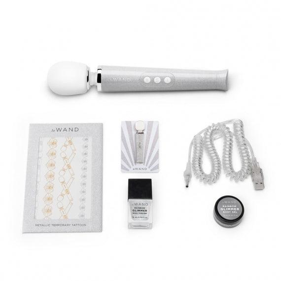 Le Wand All That Glimmers Set - White - Smoosh