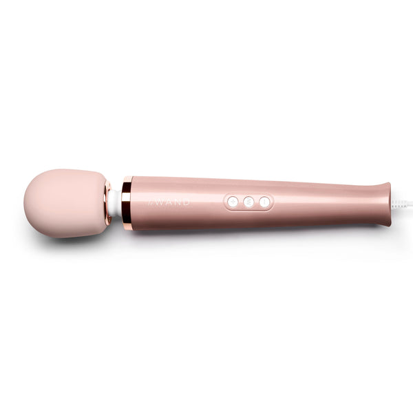 Le Wand Plug-In Massager - Rose Gold - Smoosh