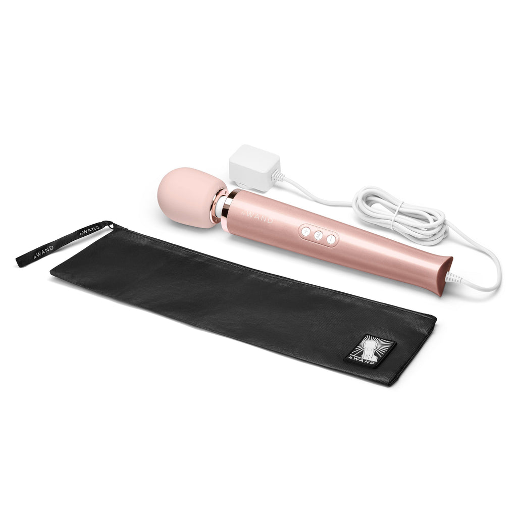 Le Wand Plug-In Massager - Rose Gold - Smoosh