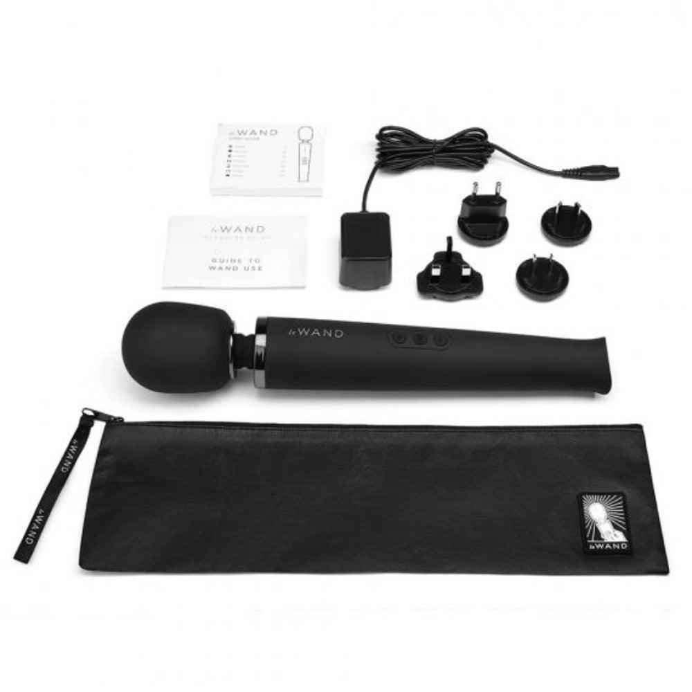 Le Wand Rechargeable Massager - Black - Smoosh