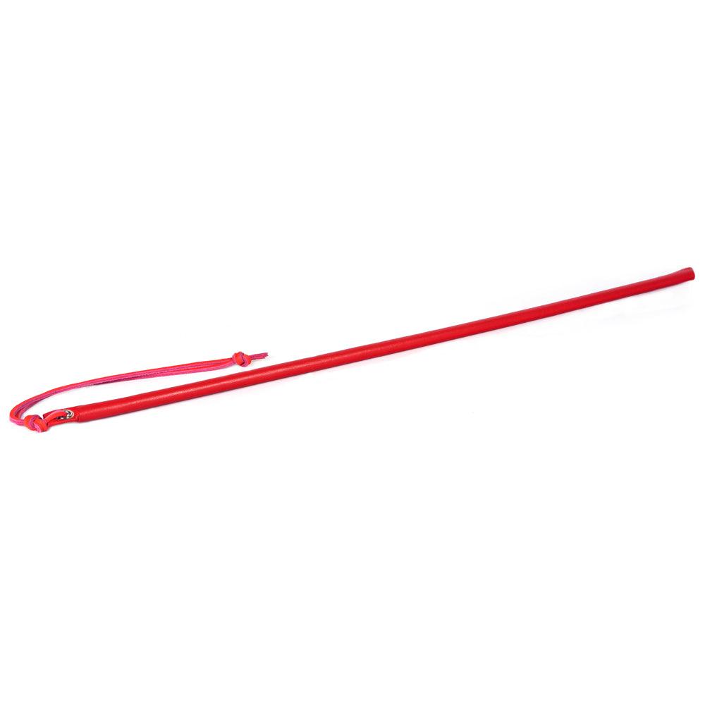 Leather Wrapped Cane 24" Red - Smoosh