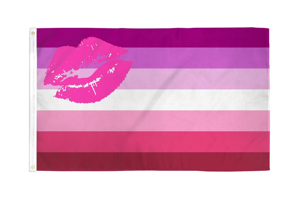 Lipstick Lesbian Flag 3' X 5' Polyester* - Smoosh
