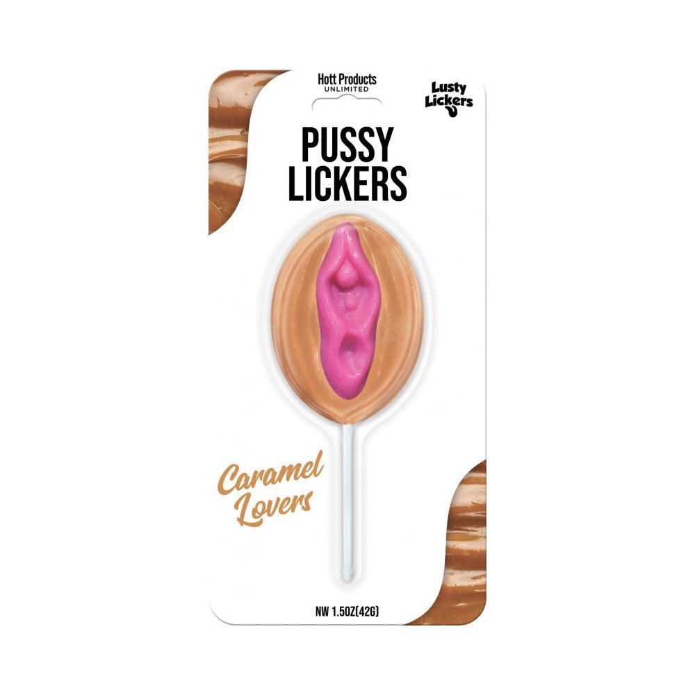 Lusty Lickers Pussy Pop - Caramel - Smoosh