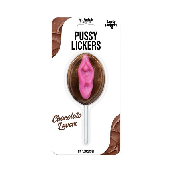 Lusty Lickers Pussy Pop - Chocolate - Smoosh