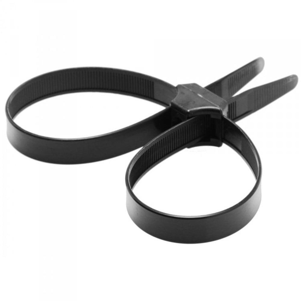 Misbehaved Blck ZipTie Police Cuffs 5pc* - Smoosh