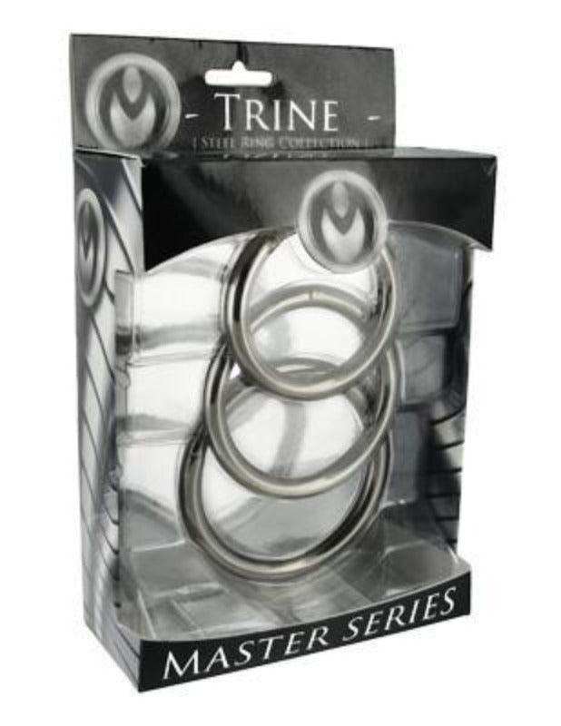 MS Trine Steel Ring Set - Smoosh